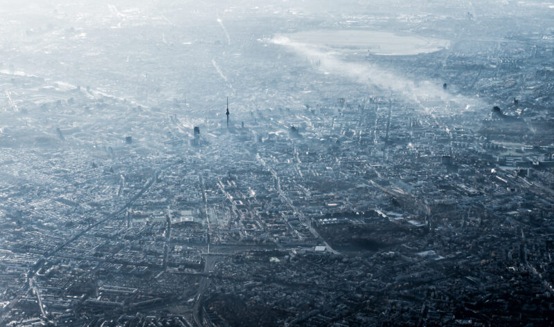 Aerial view of Berlin, Germany